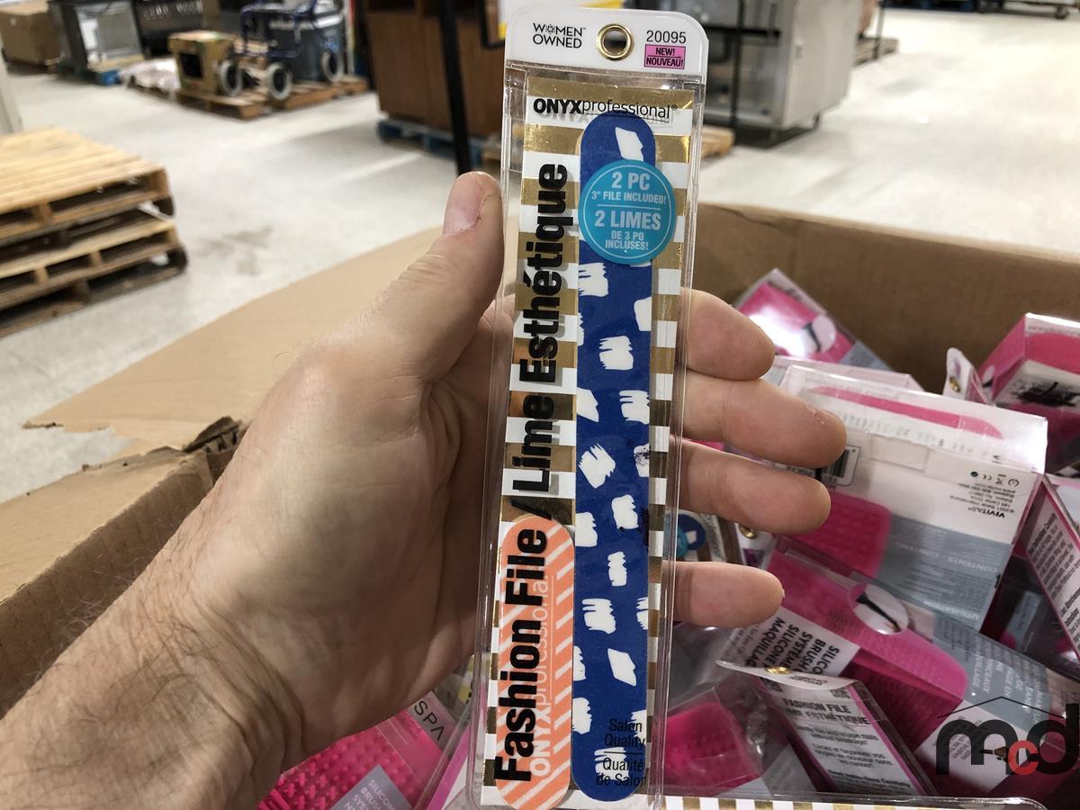 Huge Flea Market or Retail Sale Lot, Nail Files and Silicone Makeup